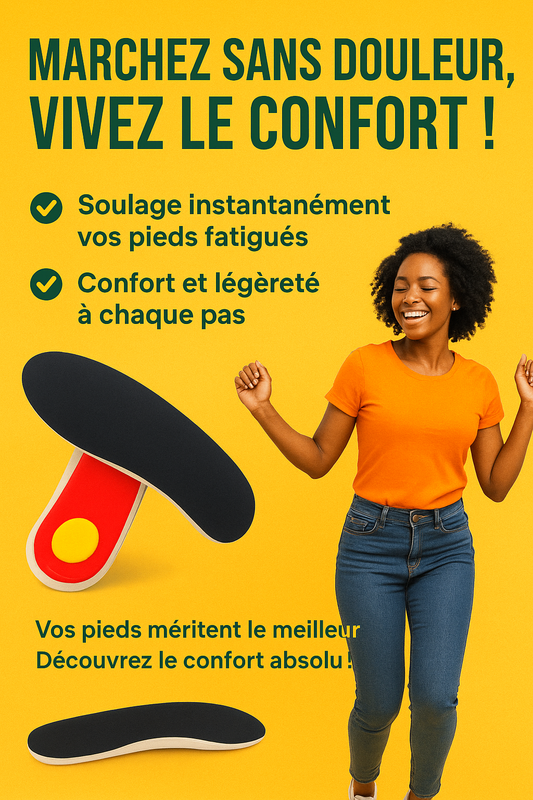 FootGuard™ Semelles Orthopédiques Anti-Douleur
